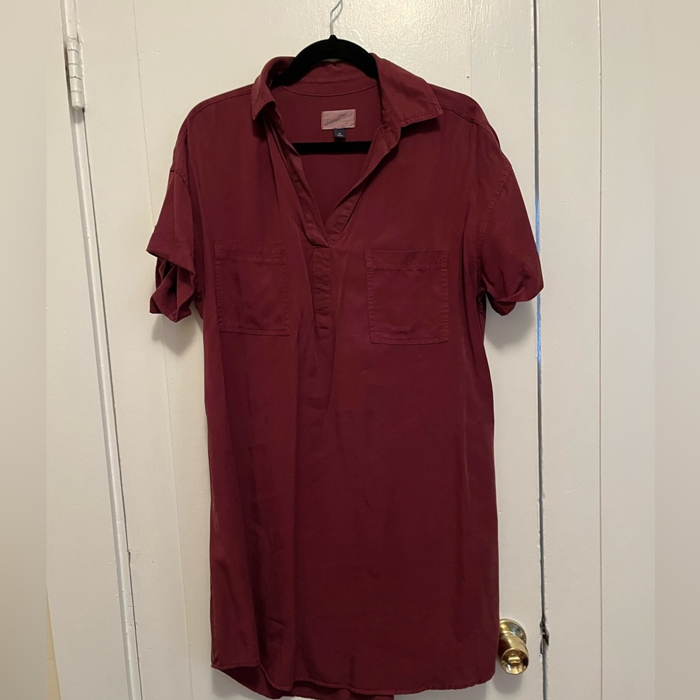 Burnt red dress